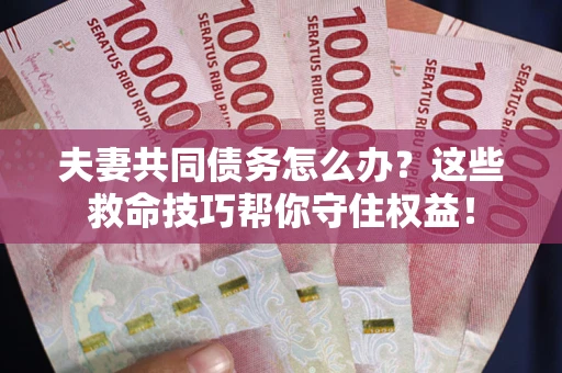 武汉夫妻共同债务怎么办?这些救命技巧帮你守住权益! 武汉夫妻共同债务怎么办?这些救命技巧帮你守住权益!